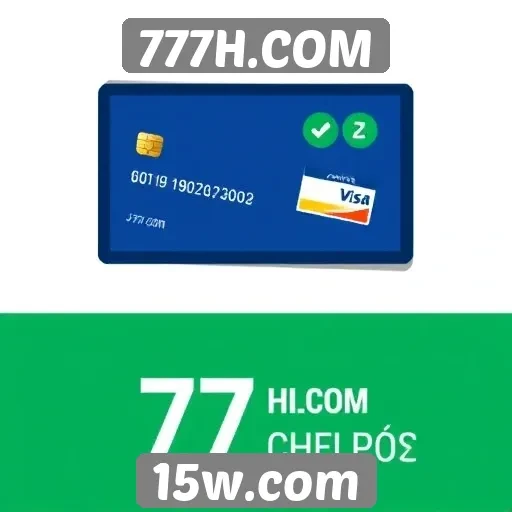 Métodos de pagamento disponíveis em 777H.COM